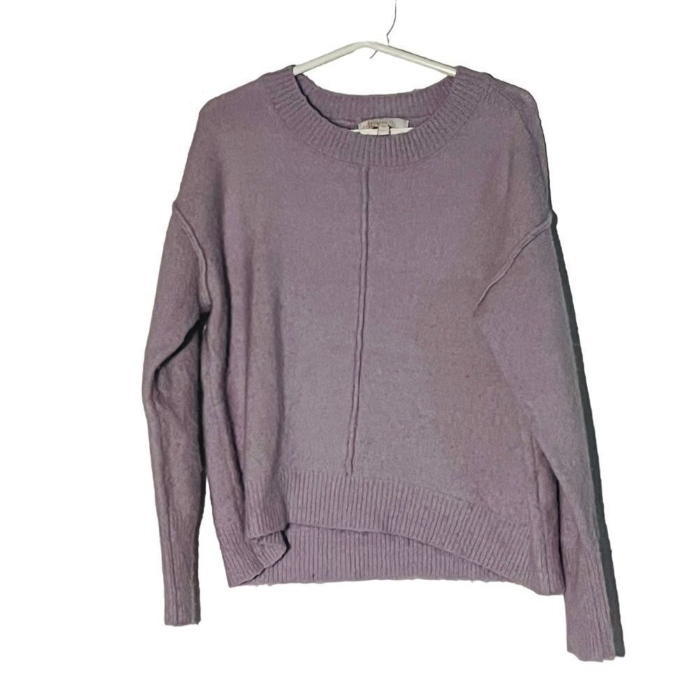 GB Girls Purple Fuzzy Sweater